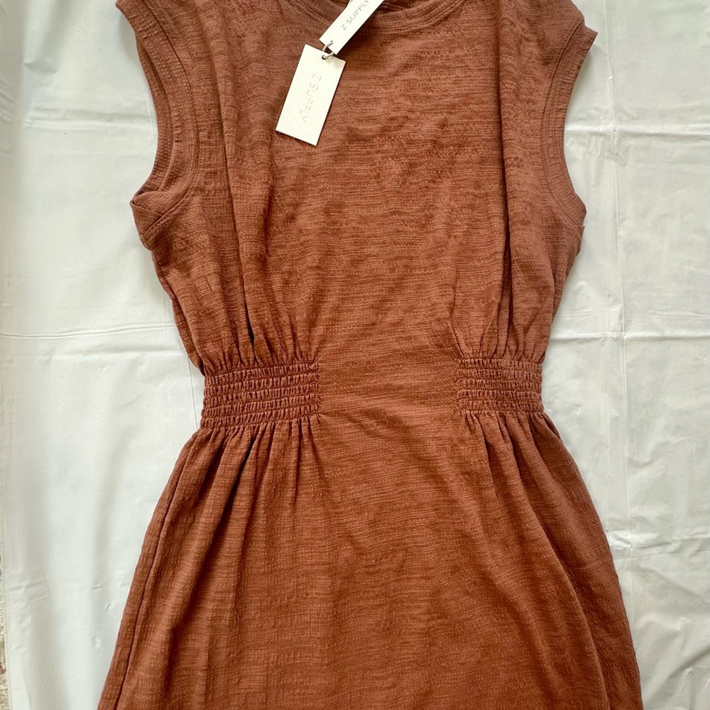 Z Supply Rust Midi Dress